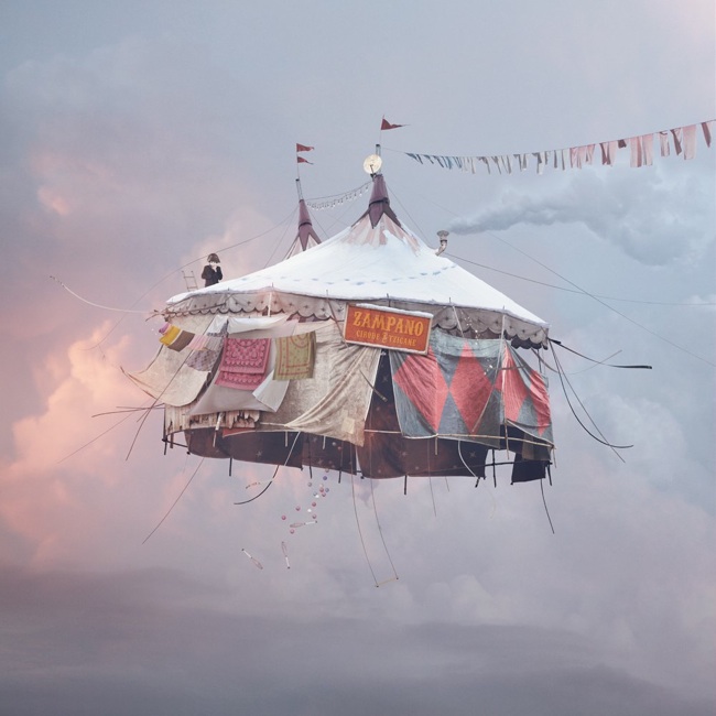 LAURENT CHEHERE flying houses 9